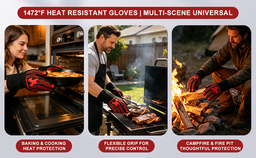 1472°F HEAT RESISTANT GLOVES