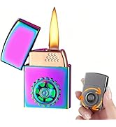 NINSI Smart Lighter with 4 Ignition Methods, Voice Activated Soft Flame Butane Lighter, Refillabl...