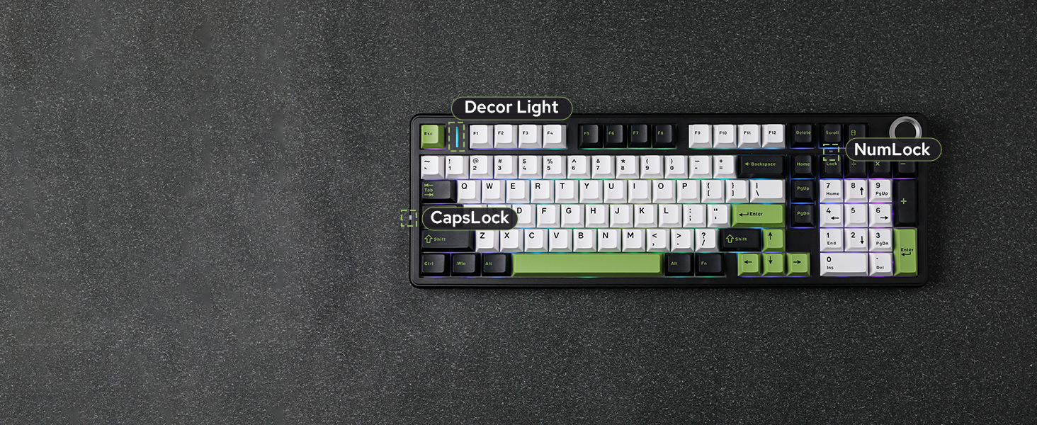 F99 PRO wireless gaming keyboard