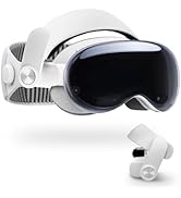 JDGPOKOO Head Strap Compatible with Vision Pro, Comfort VR Headset for Vision Pro Accessories, Re...