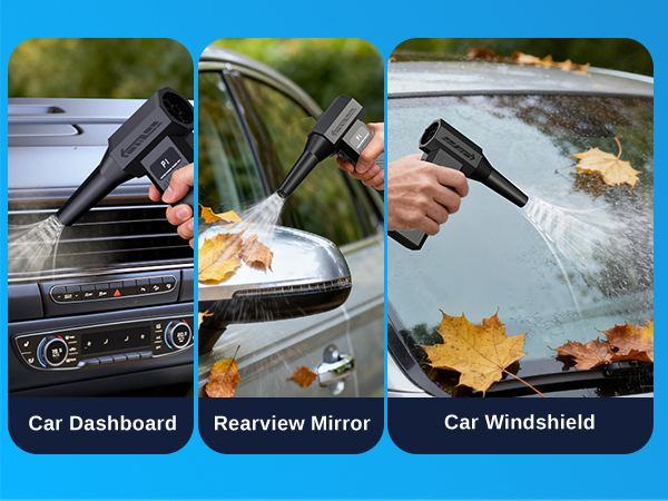 MiaEpic Turbo Fan for Car Dashboard,Rearview Mirror,Car Windshield