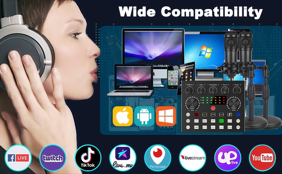 microphone for podcast,studio equipment streaming microphone,complete podcast setup