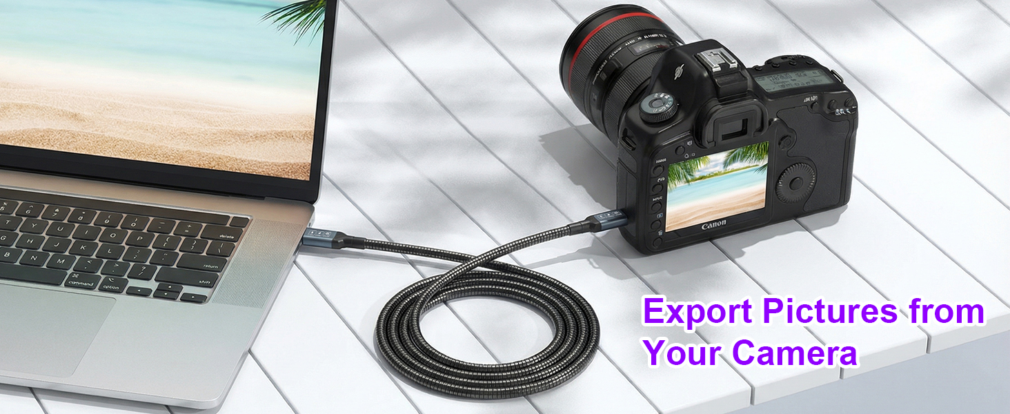 metal braided usb c cable