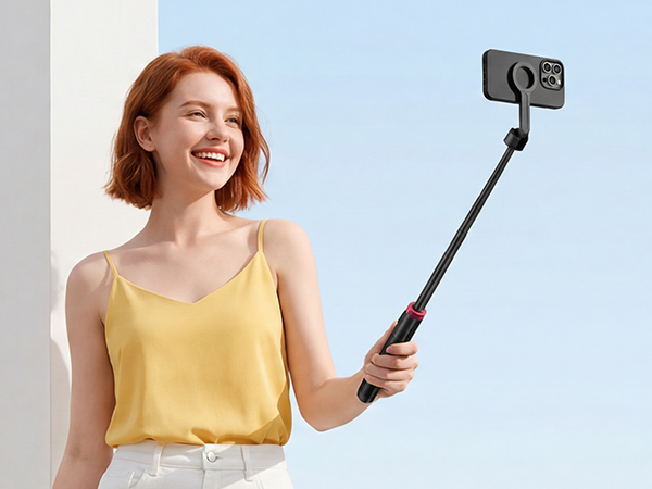 [1s-Open] Magnetic Phone Tripod for iPhone MagSafe