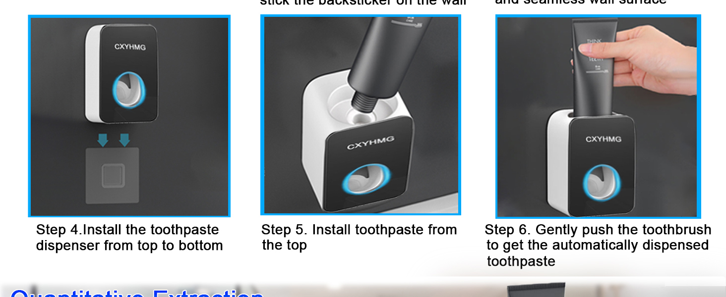 Toothpaste dispenser for kids