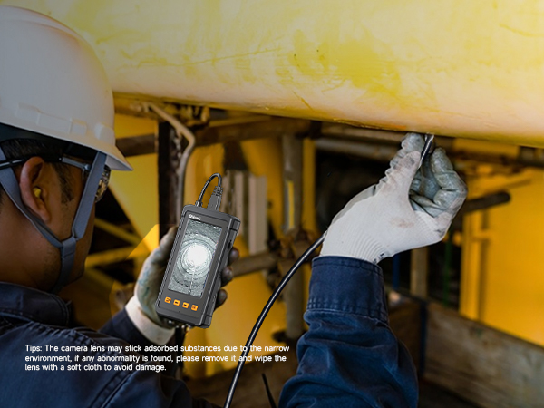 endoscope camera for pipe repair