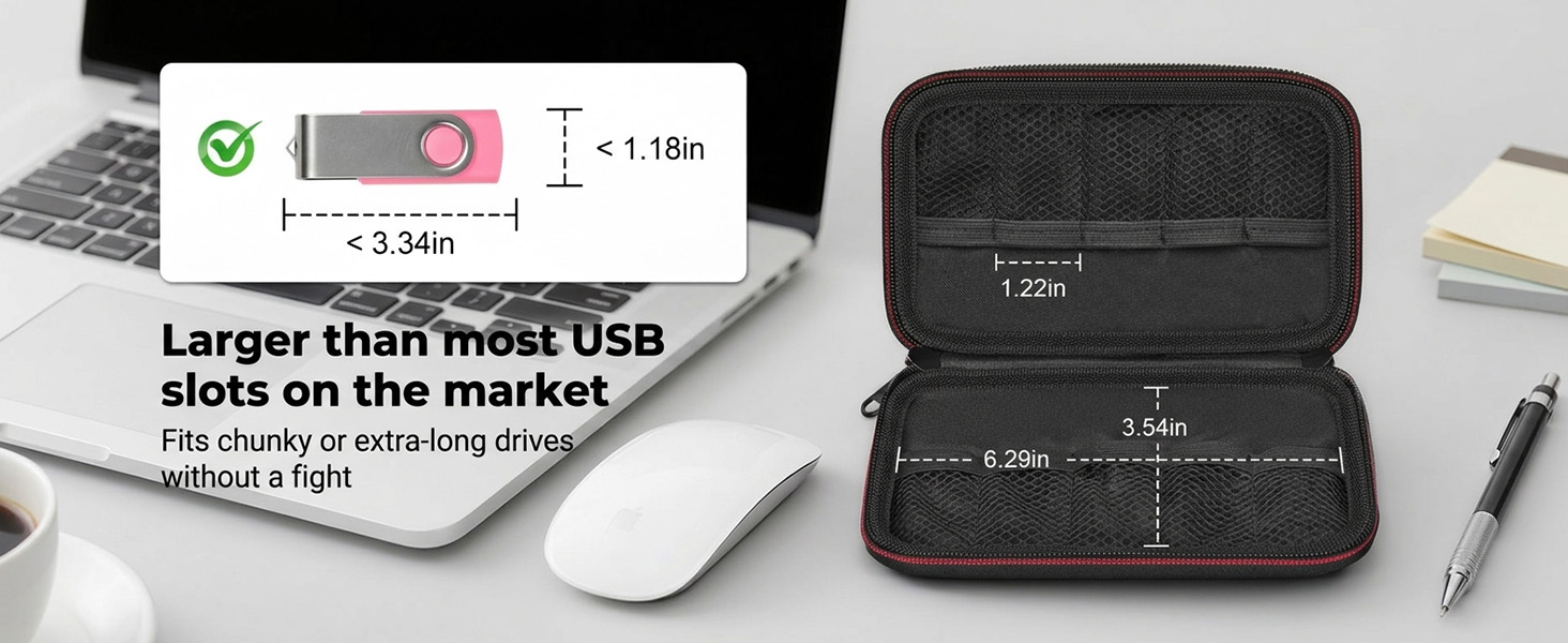 fireproof flash drive case