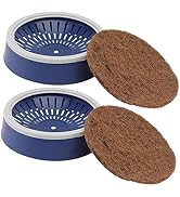 Toddmomy 2 Sets Pigeon Nest Egg Nest Pigeon Breeding Nest Dove Mat Pigeon Nest Supply Birds Cages...