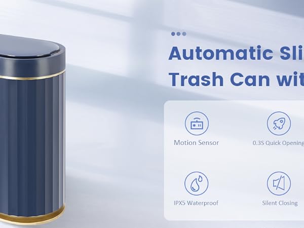 sensor trash can