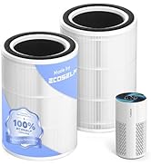 Ecoself Genuine Ecoself Air Purifier Replacement Filter for HAP604, 3-In-1 Air Filter with Effici...