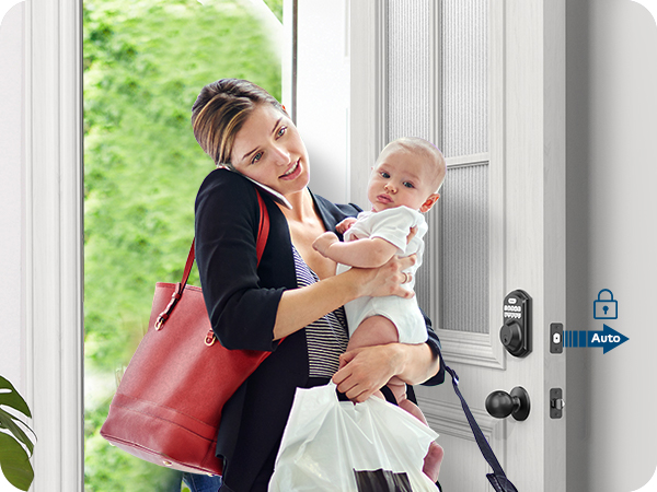 Auto-lock adjustable from 1 to 99 seconds