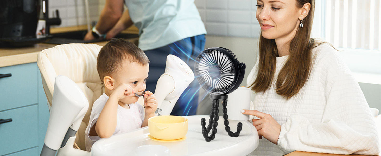 portable fan for stroller
