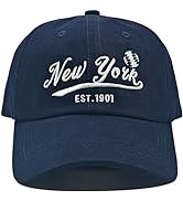 Cap Hat Classic Vintage Embroidered Hat Cap for Men Women Teenager Cap Adjustable