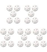 Toddmomy 50Pcs Rattle Balls Inserts Rattle Box Repair Doll Noise Maker Noise Maker Insert Rattle ...