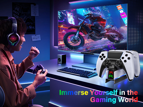 PS5 CONTROLLER CHARGER STAND