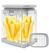French Fry Cutter: Potato Slicer French Fries for Potatoes Onion Cucumber Zucchini Carrot Grape A...