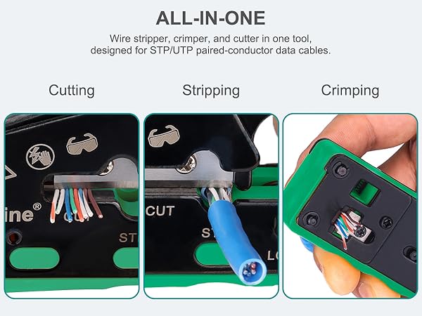 ethernet crimping tool kit