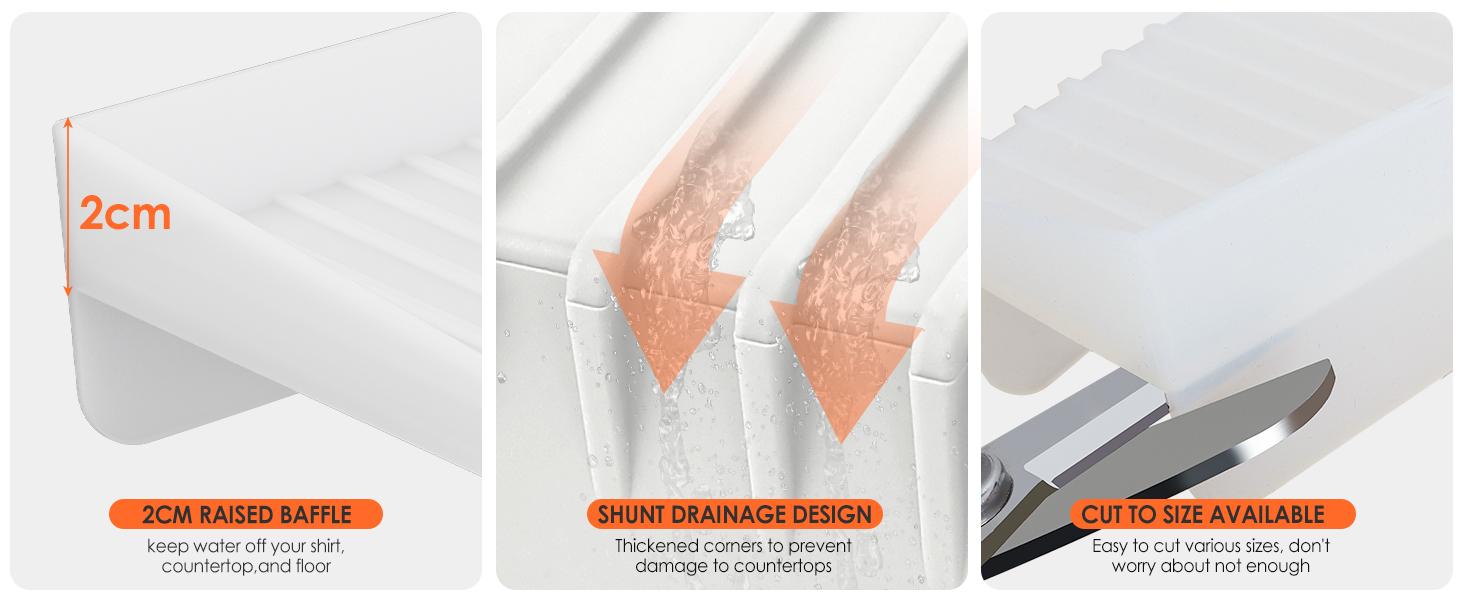 sink splash guard