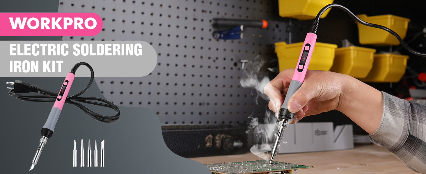 electric soldering iron kit