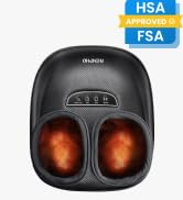 RENPHO Foot Massager with Heat [2026 Upgraded], Mothers Day Gifts for Mom, 3 Levels Compression &amp;...