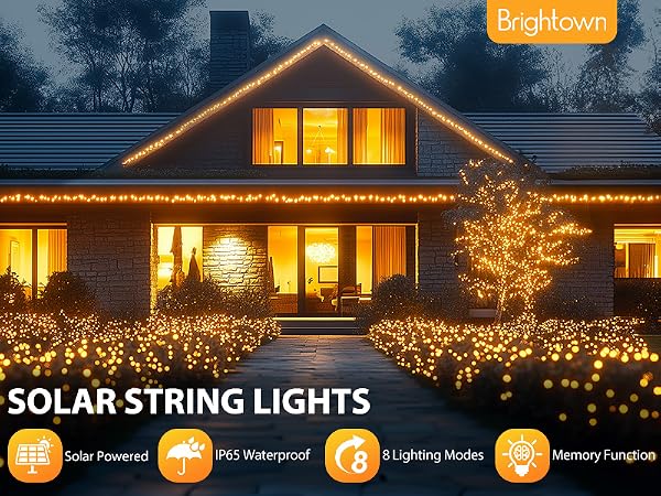 solar string lights