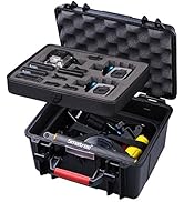 Smatree GA700-3 Waterproof Hard Case Compatible for GoPro Hero 10/9/8/7/6/5/4/3 Plus/3/GoPro Hero...