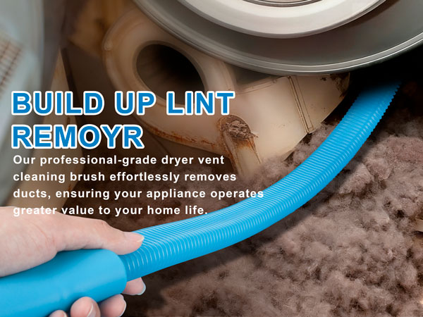 Dryer Vent Cleaner Kit? with ?Lint Brush Remover