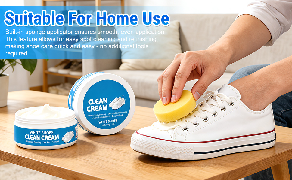 White Shoe Cleaner Cream