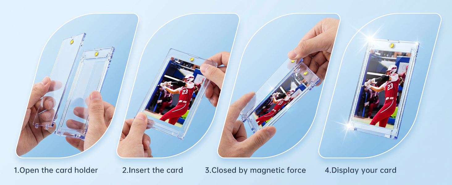 Ultra Slim Magnetic Card Holder