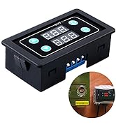 Timer Relay, Icstation Time Delay Switch AC 110V 120V Timer Switch Module Digital Time Cycle AC 8...
