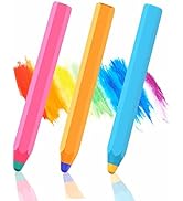 2023 Stylus Pens for Touch Screens, Kenkor Crayon Stylus for Kids Pencil Shape 3 Pack of Pink Blu...