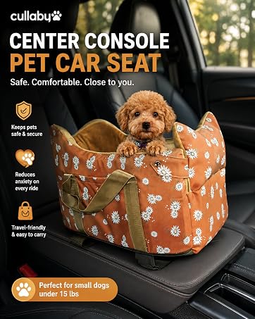 pet car seat for console