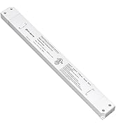 HitLights 60W Dimmable LED Driver Transformer, Power Supply 100-277V AC to 12V DC, 5A, Compatible...