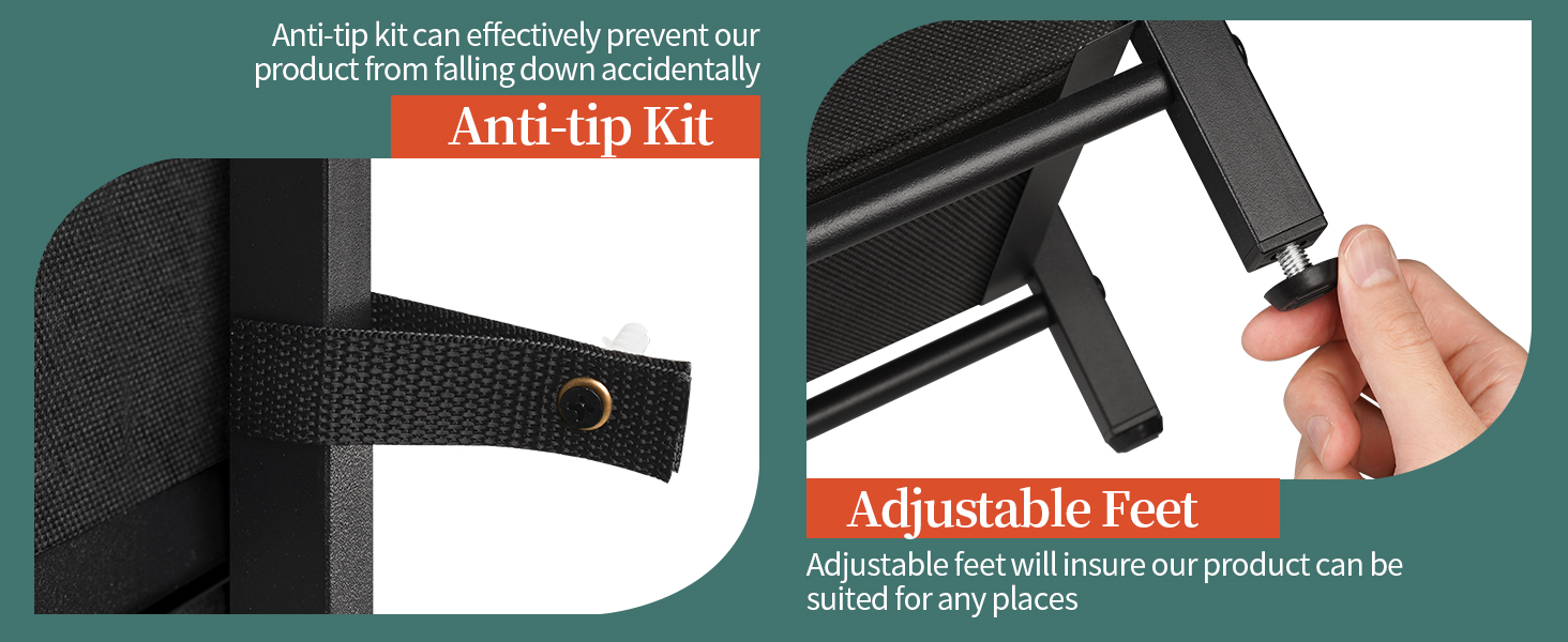 night stand with charger station