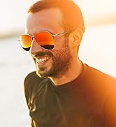 Joopin Mirrored Red Sunglasses