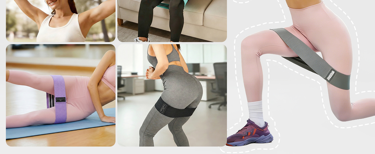 exercise bands resistance bands set