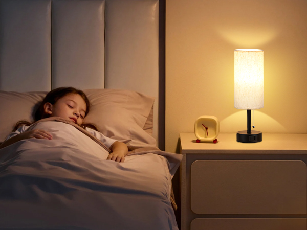 bedside lamps set of 2