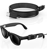 PnTnFly Charging Cable Compatible with Ray-Ban Oakley Meta Smart Glasses,Portable USB C Cable Com...