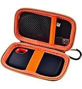 Case Compatible with SanDisk 1TB 2TB 500GB Extreme Portable SSD, Fits for SanDisk PRO External So...
