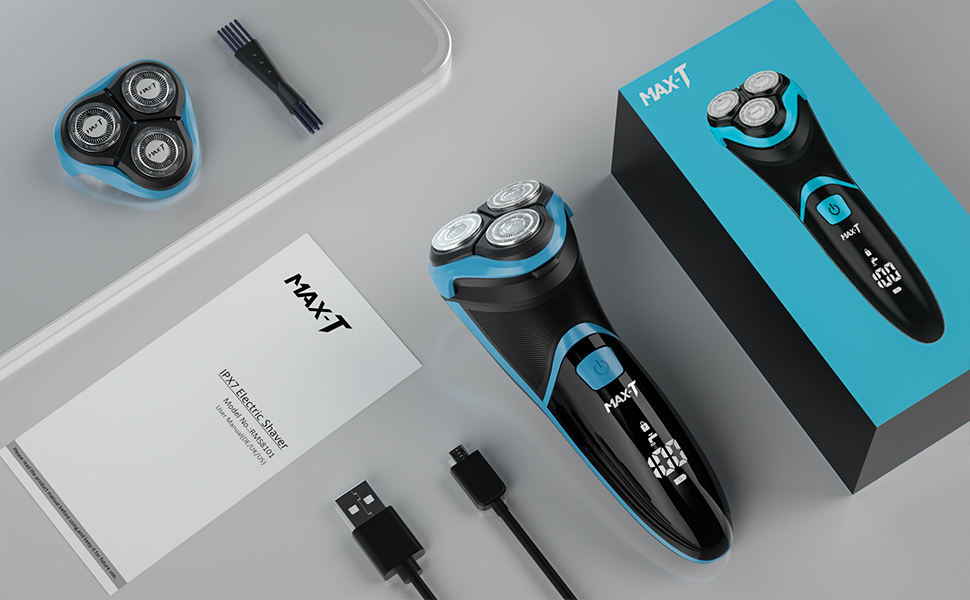 Accessories included for Rotary Shaver Razor