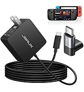 JSAUX 45W USB-C Power Delivery Charger, Intelligent Output Adjustment, Compatible with Steam Deck...