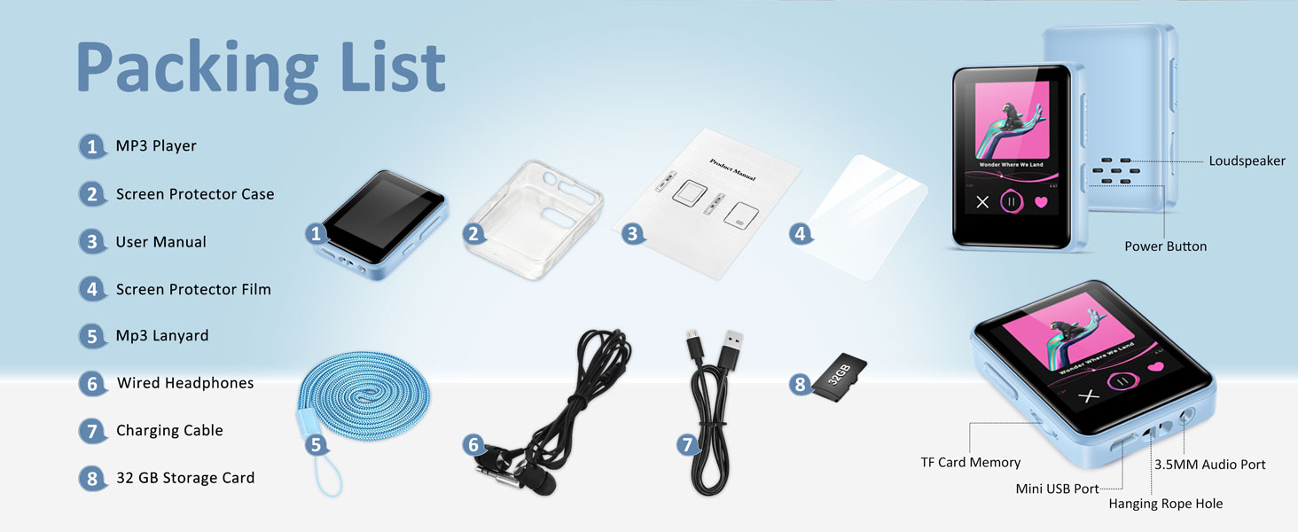 bluetooth mp3 player, mp3 player with bluetooth, mp3 bluetooth, portable mp3 player with bluetooth