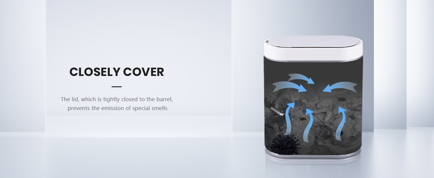 trash cans automatic