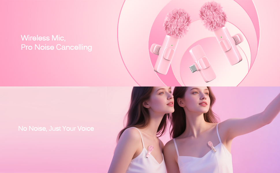 Wireless Lavalier Lapel Microphone 