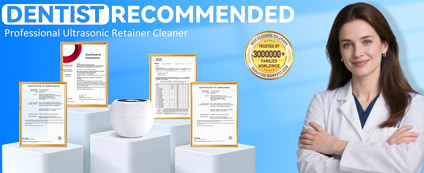Ultrasonic Retainer Cleaner