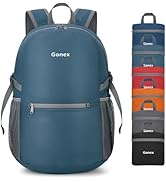 Gonex 30L Ultra Lightweight Packable Backpack, Handy Foldable Daypack for Camping Outdoor Travel ...