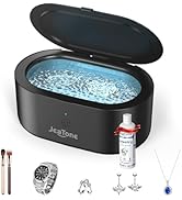 JeaTone Ultrasonic Jewelry Cleaner, 46KHz Sonic Jewelry Cleaner Machine for All Jewelry, Eyeglass...