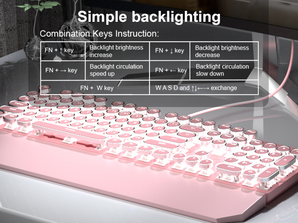 Punk Gaming Keyboard