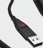 Statik 360 Pro Magnetic Charging Cable for Type C and Micro USB, 100W Magnetic Charge Cable 6ft/2...