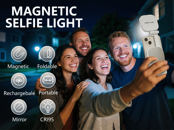 Magnetic Selfie Light